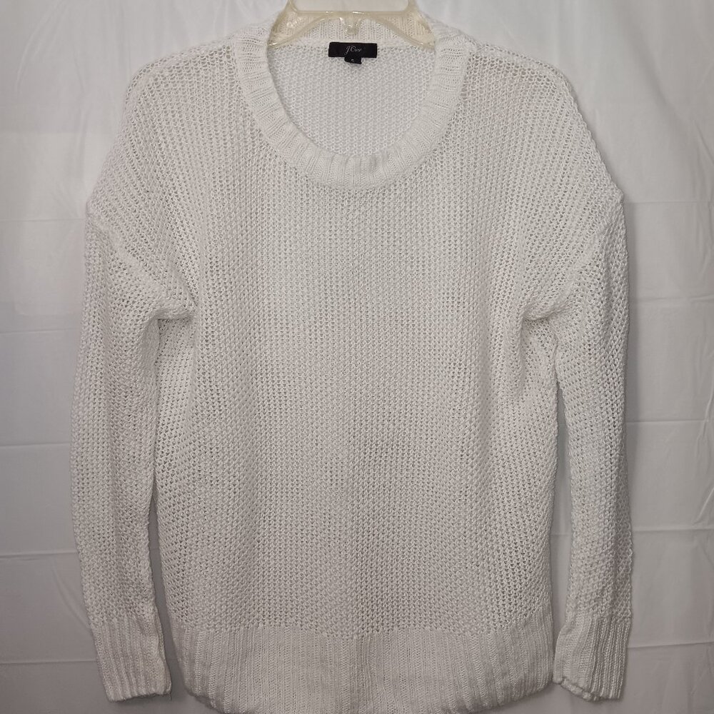 J.CREW OPEN KNIT WOMEN'S SWEATER